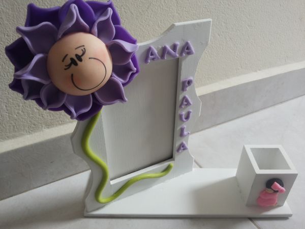 porta - retrato flor